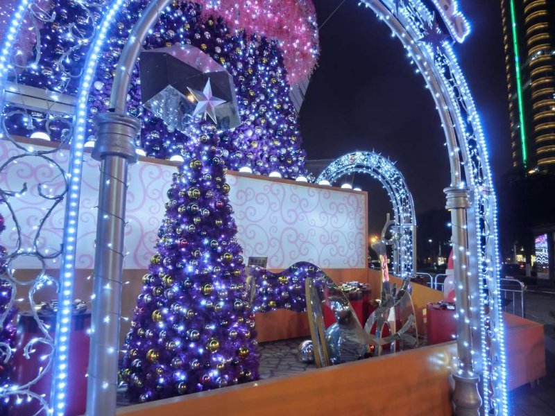 蘇州のクリスマス飾り付け20141219-06